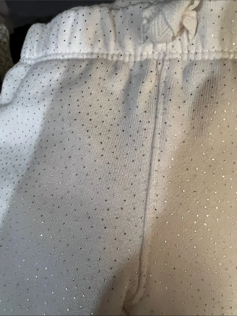 Carter's Light Blue 'Snow Day' Baby One-Piece with Cream Sparkle Pants - Picture 4 of 4